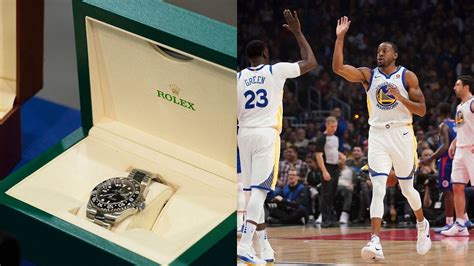 rolex mix curry|Steph gives Rolexes to Draymond, Iguodala after record.